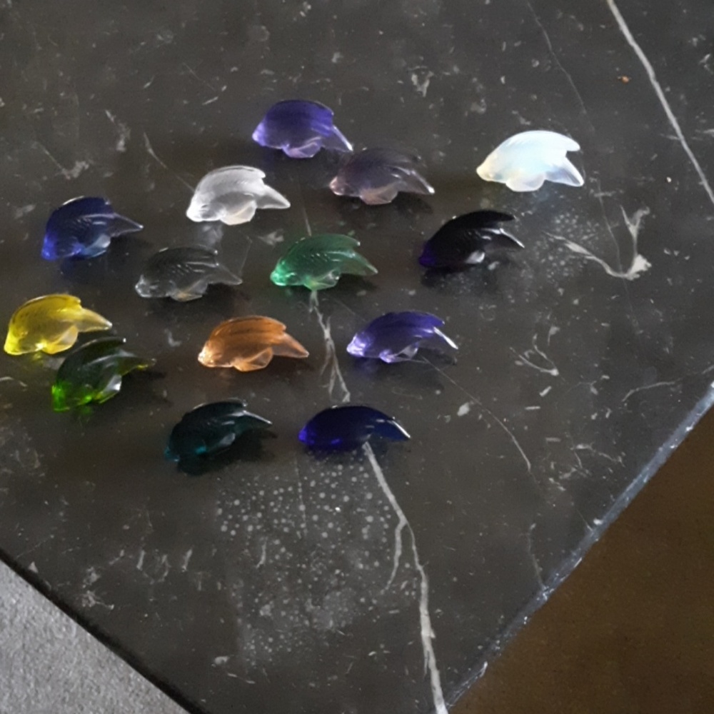 Lalique fish collection